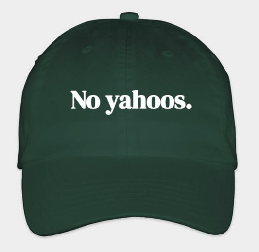 "No Yahoos" Hat